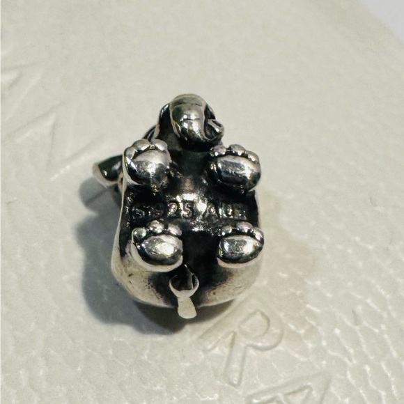 Authentic Pandora Retired Lucky Elephant S925 Charm - Picture 9 of 10
